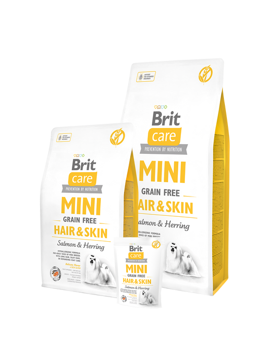 BRIT CARE MINI GrainFree Losos&Sled