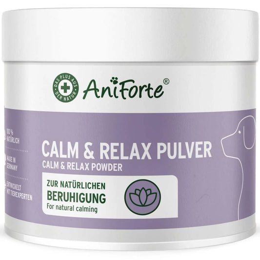 AniForte Calm&Relax v prahu za pomiritev za pse 100g