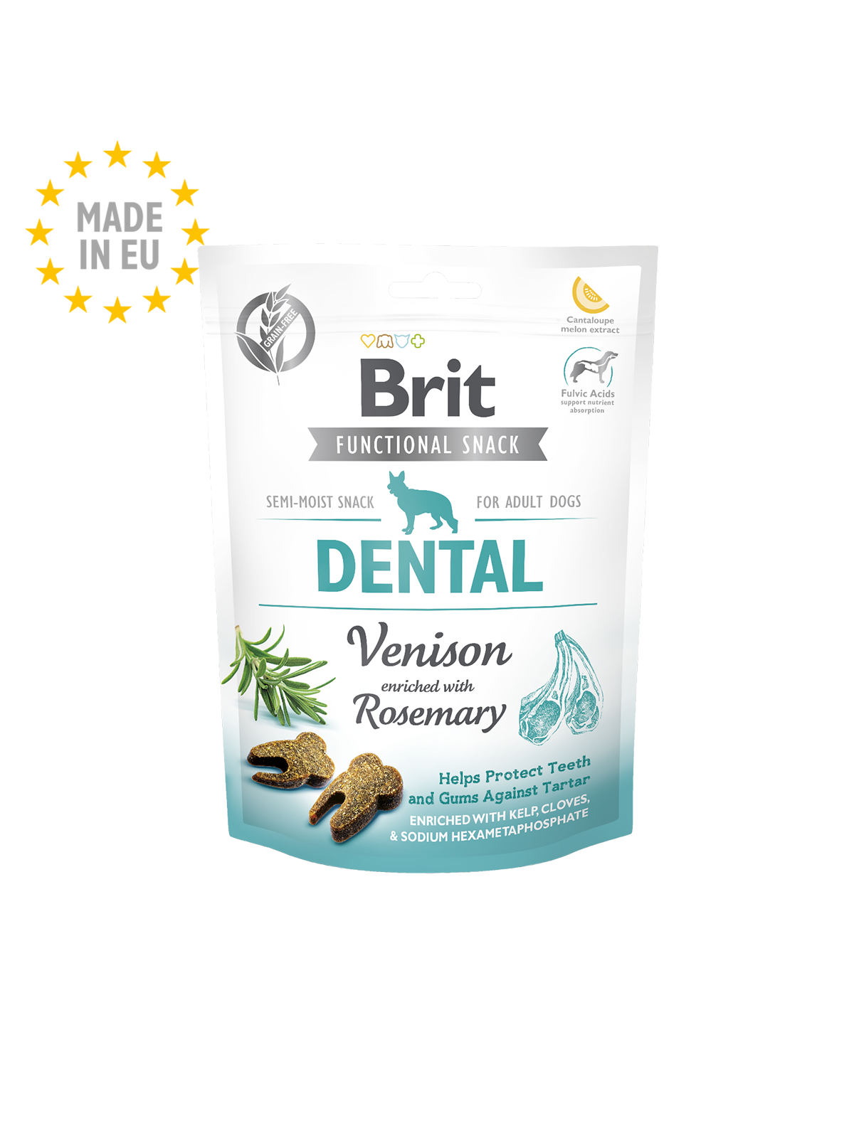 BRIT CARE Functional Snack DENTAL Divjačina 150g