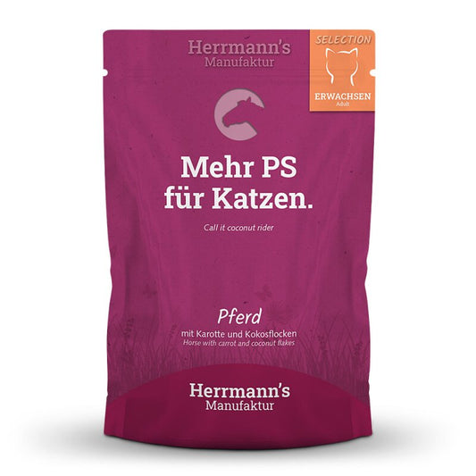 Herrmann’s Manufaktur Konj s korenjem in kokosovimi kosmiči 100g