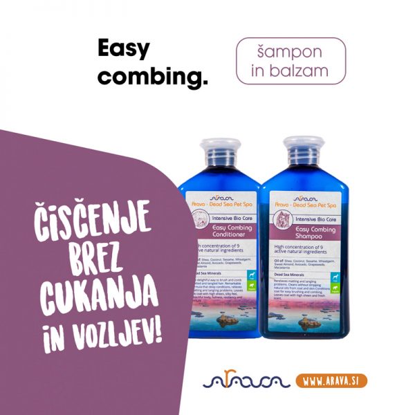 Arava Easy Combing Balzam 400ml - Balzam za lažje razčesavanje dlake