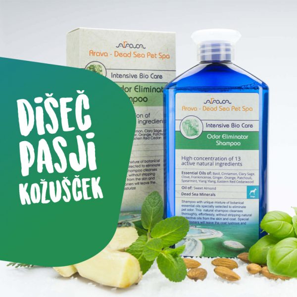 Arava Odor Eliminator šampon za odstranjevanje neprijetnega vonja 400ml