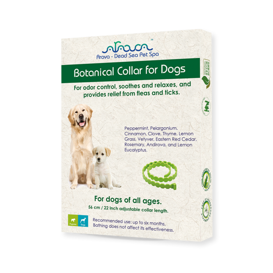 Arava Flea&Tick OVRATNICA - Naravna zaščta proti klopom in bolham za pse