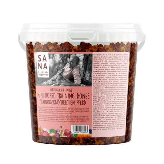 SANA mini kostke KONJ - vedro 1kg