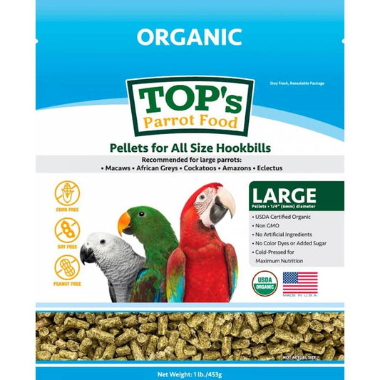 TOP'S LARGE Pellets za velike papagaje